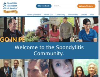store.spondylitis.org screenshot