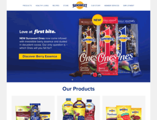 store.sunsweet.com screenshot