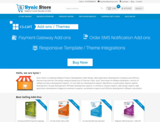 store.synicsys.com screenshot