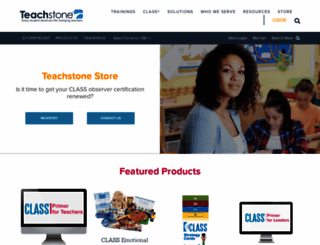 store.teachstone.com screenshot
