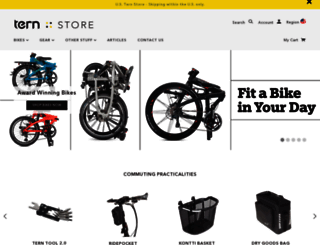 store.ternbicycles.com screenshot
