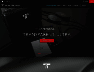store.transparentcable.com screenshot