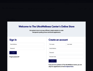 store.ultrawellnesscenter.com screenshot