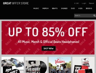 store.universal-music.co.uk screenshot