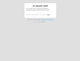 store.ussquash.com screenshot