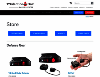 store.valentine1.com screenshot