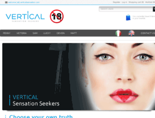 store.verticalsensation.com screenshot