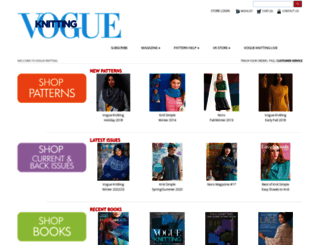 store.vogueknitting.com screenshot