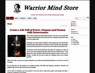 store.warriormindcoach.com screenshot