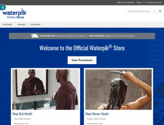 store.waterpik.com screenshot