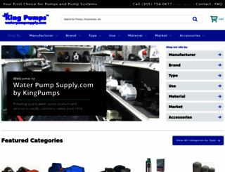 store.waterpumpsupply.com screenshot
