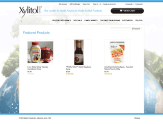 store.xylitolcanada.com screenshot