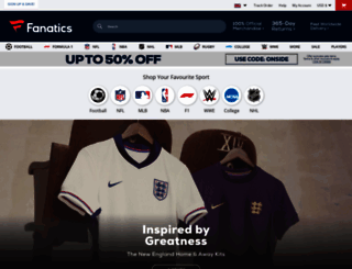 store3.fanatics-intl.com screenshot