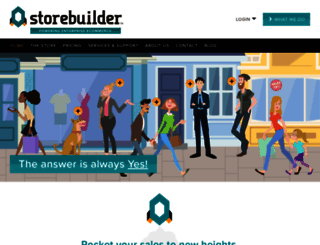 storebuilder.com screenshot