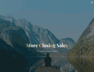 storeclosingsales.com screenshot