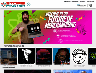 storefrontier.com screenshot