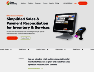 storeharmony.com screenshot