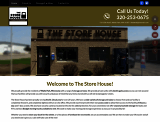 storehousestorage.net screenshot