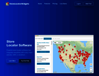storelocatorwidgets.com screenshot