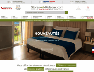 stores-et-rideaux.com screenshot