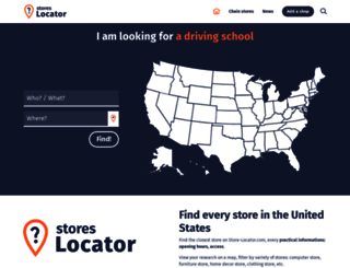 stores-locator.com screenshot