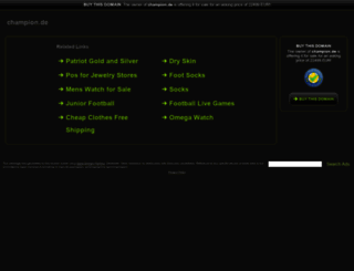 stores.champion.de screenshot