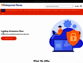 stores.dotsquares.com screenshot