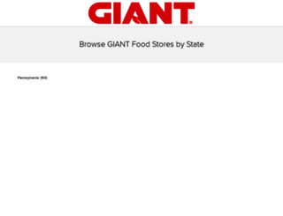 stores.giantfoodstores.com screenshot