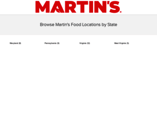 stores.martinsfoods.com screenshot