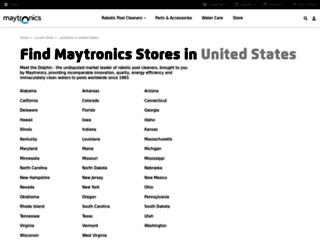 stores.maytronicsus.com screenshot