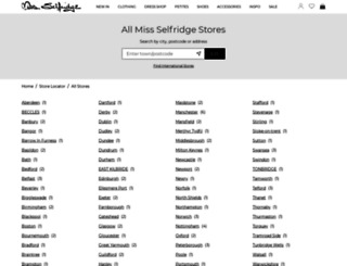 stores.missselfridge.com screenshot