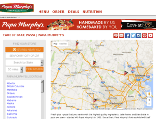 stores.papamurphys.com screenshot