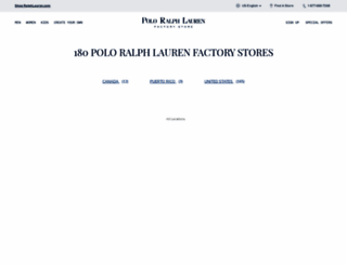 stores.poloralphlaurenfactorystore.com screenshot