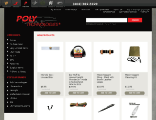 stores.polytechparts.com screenshot