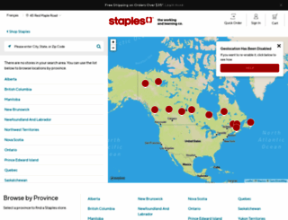 stores.staples.ca screenshot