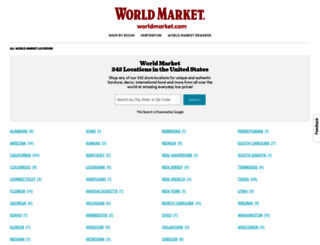 stores.worldmarket.com screenshot