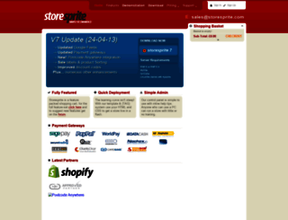 storesprite.com screenshot