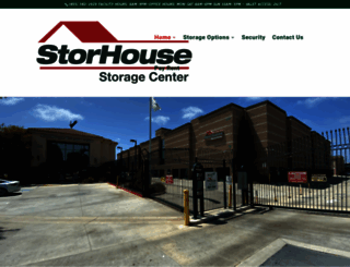 storhousestorage.com screenshot