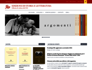 storiaeletteratura.it screenshot