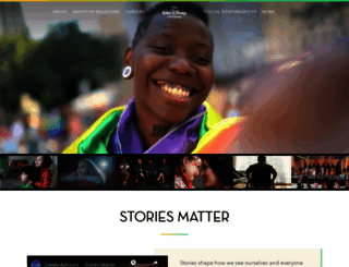 storiesmatter.thewaltdisneycompany.com screenshot