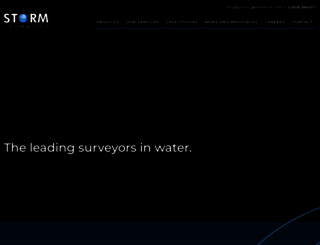 storm-geomatics.com screenshot
