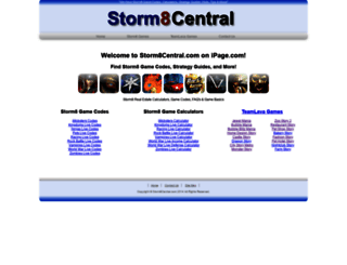 storm8central.com screenshot