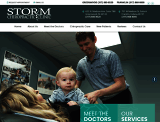 stormchiroclinic.com screenshot