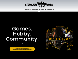 stormcrow-games.com screenshot