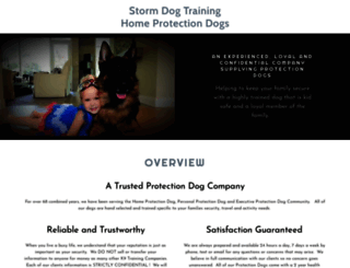 stormdogtraining.com screenshot
