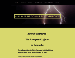stormforcetiedowns.com screenshot