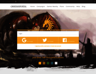 stormkingsthunder-127.obsidianportal.com screenshot