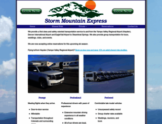 stormmountainexpress.com screenshot
