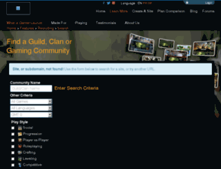 stormragedark.guildlaunch.com screenshot