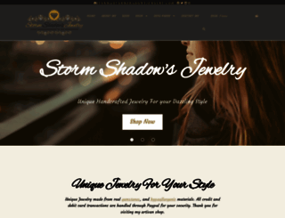 stormshadowsjewelry.com screenshot
